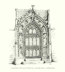 Chapter House Doorway, Rochester Cathedral