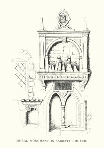 Mural Monument in Sarratt Church by Duncan Moul