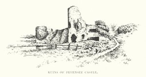 Ruins of Pevensey Castle
