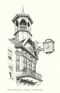 The Guildhall Clock, Guildford