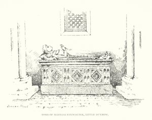 Tomb of Matilda Fitzwalter, Little Dunmow by Duncan Moul