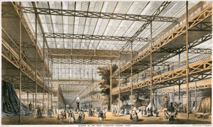 Great Exhibition, Crystal Palace, Hyde Park, London by Durond