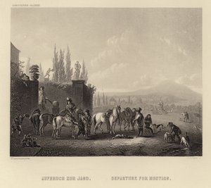 Departure for Hunting