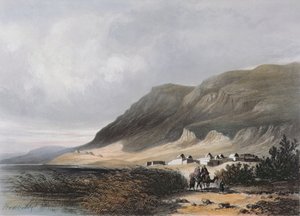 El-Mejdel (Magdala) engraved by Jean Jacottet