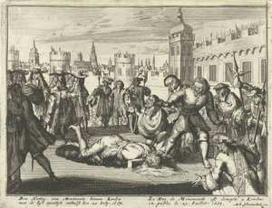 Execution of the Duke of Monmouth, 15th July 1685 by Dutch School