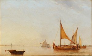 Harbouring Boats at Dawn