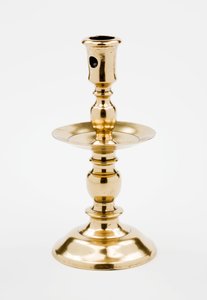 Heemskirk candlestick, probably made in the Netherlands, c.1590-1640