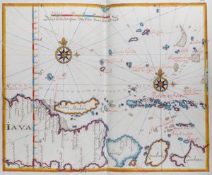 Map of the Islands of Java; Madura; Bali and other islands by Dutch School
