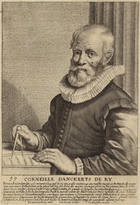 Portrait of Cornelis Danckerts de Ry by Dutch School