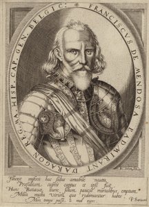Portrait of Franciscus de Mendosa by Dutch School