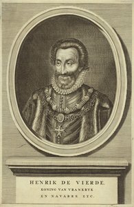 Portrait of King Henry IV of France by Dutch School