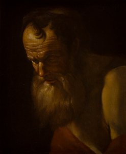 Portrait of a Saint (Fragment)