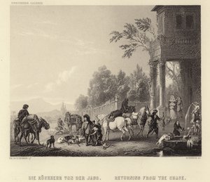 Returning from the Chase by Dutch School