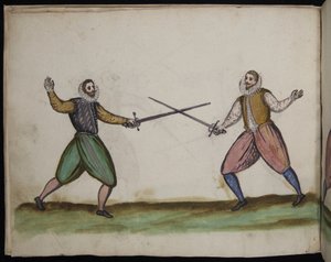 Fencing Art by Dutch School