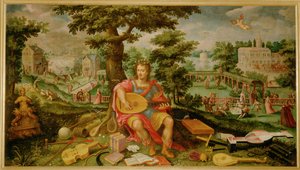 Spring, One of Four Paintings Showing the Ages of Man