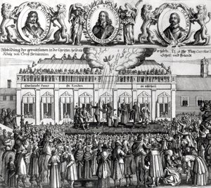 The Beheading of King Charles I, 1649