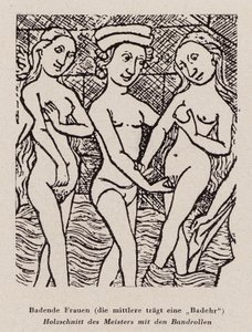 Women Bathing by Dutch School