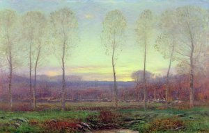 October Twilight by Dwight William Tryon