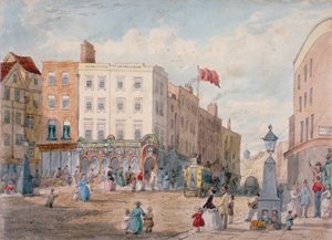 Middle Row, Holborn, London, 1867 by EH Dixon