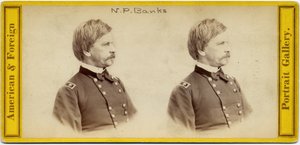Nathaniel Prentice Banks, American Politician and Union Army General by E. Anthony