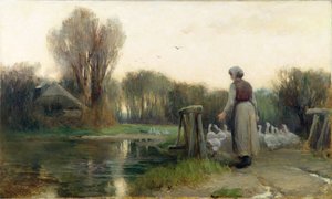 The Goose Girl by E. Aubrey Hunt