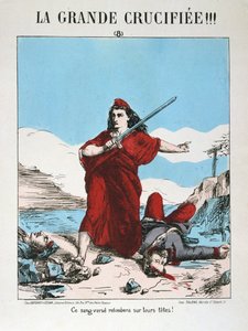 Allegory of Republican France, 1871 by E. Courtaux