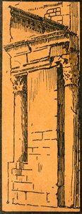 The Portico of the Forum Adjacent to the Hotel du Nord-Pinus by E Laget