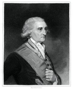 George Brydges Rodney, 1st Baron Rodney, British naval officer by E. Scriven