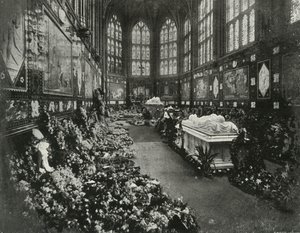 Funeral of H.R.H. The Duke of Clarence, January 1892, c1897 by E. and S. Woodbury
