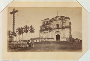 Cathedral, Escuintla, Guatemala by Eadweard Muybridge