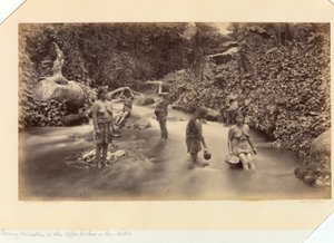 Evening Recreations of the Coffee Pickers, San Isidro, from The Pacific Coast of Central America and Mexico; the Isthmus of Panama; Guatemala; and the Cultivation and Shipment of Coffee by Eadweard Muybridge