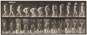 Plate 218. Stooping, and Lifting Full Demijohn to Shoulder