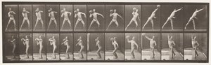 Plate 319. Heaving a 75-lb Rock by Eadweard Muybridge