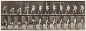 Plate 320. Lifting a 50-lb Dumb-Bell