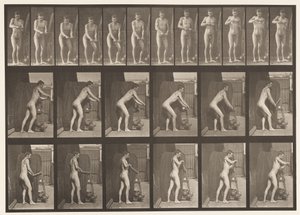 Plate 395. Turning a Crank Handle by Eadweard Muybridge