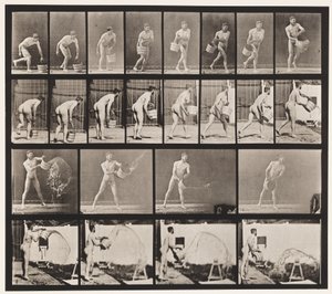 Emptying Bucket of Water by Eadweard Muybridge