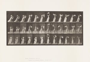 Plate 421. Toilet; Throwing Handkerchief Around Shoulders