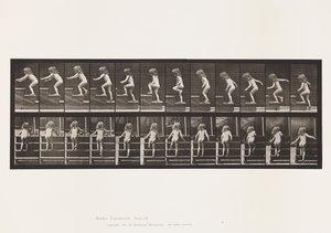 Child, Walking Upstairs by Eadweard Muybridge