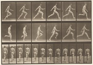 Plate 64. Running at Full Speed by Eadweard Muybridge