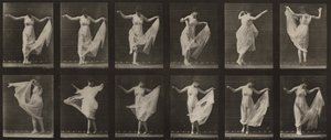 Plate Number 187. Dancing (Fancy) by Eadweard Muybridge
