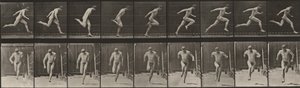 Plate Number 68. Running by Eadweard Muybridge