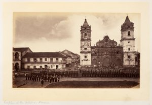 Reception of the Artist in Panama by Eadweard Muybridge