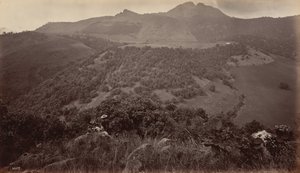 Santa María Volcano, Quetzaltenango, Guatemala by Eadweard Muybridge