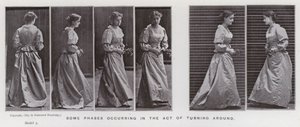 The Human Figure in Motion: Some phases occurring in the act of turning around by Eadweard Muybridge