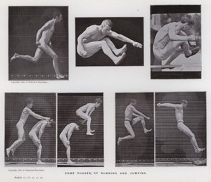 The Human Figure in Motion: Some phases of running and jumping by Eadweard Muybridge
