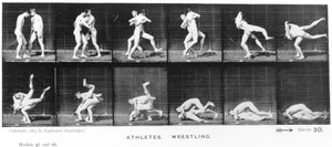 Two Men Wrestling, from 