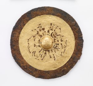 Mirror with Queen Mother of the West (Xiwangmu) and Duke Father of the East (Dongwanggong), 25-220