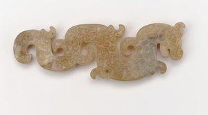Pendant by Eastern Zhou Dynasty Chinese School
