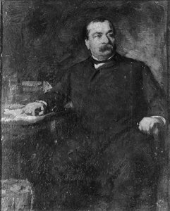 Grover Cleveland by Eastman Johnson