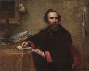 Portrait of Genio C. Scott by Eastman Johnson